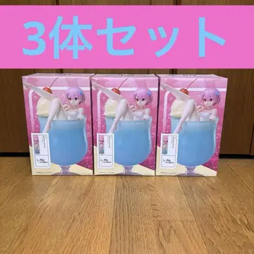 [ 지금 세일 중 ] 리제로 크림 소다 피규어 라무 3개