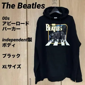 비틀즈 00년대 후드티 애비 로드 블랙 XL
