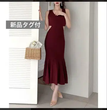 택 포함 새상품 ROYAL PARTY 머메이드 원피스