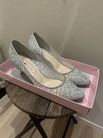 다이애나 반짝반짝 펌프스 24cm 웨딩