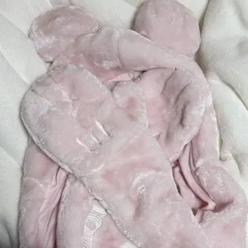 디즈니 미키 팬캡 머플러 핑크
