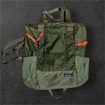 Patagonia 토트백 카키 계열 경량 백팩 2WAY 파타고니아