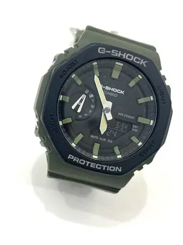 카시오 G-SHOCK 아나로그 디지털 그린