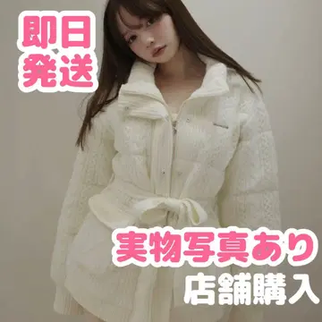 andmary Mary quilting knit shape jacket