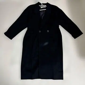 JEAN RENE TOKYO 캐시미어 100% 롱 코트 블랙