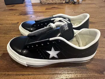 컨버스 원스타 가죽 블랙