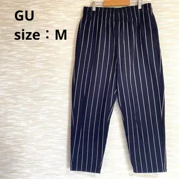 GU 지유 셰프 팬츠 스트라이프 [ M ] 321-333978 1328