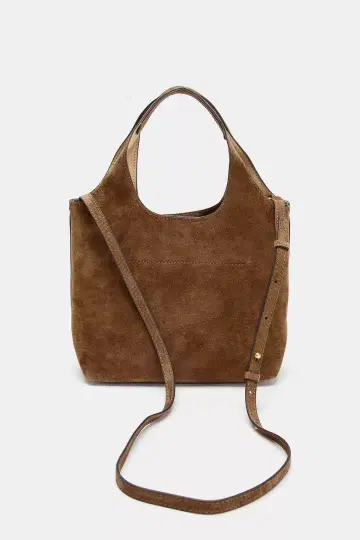Zara 스플릿 스웨이드 미니 토트백