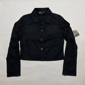 Y-3 숏 기장 셔츠 블루종