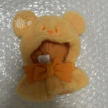 디즈니 스토어 시크릿 판초 오렌지 눈사람