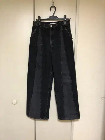 지에다 지에다 플레어 데님 DENIM PANTS 블랙 1