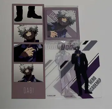 다비 히로아카 bones store 특전 캔뱃지 비주얼 플레이트