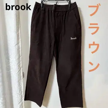 Brook 코듀로이 팬츠 다크 브라운