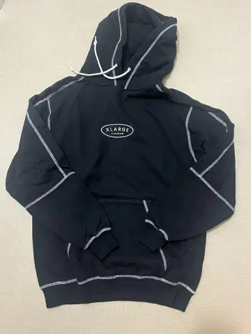 XLARGE 네이비 후드티 LARGE