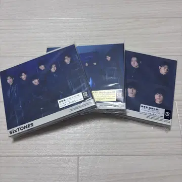 SixTONES 배리어 3 형태 CD