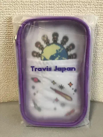 [미개봉 새상품] Travis Japan 파우치 아크릴 스탠드 파우치