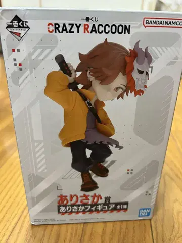 BANDAI NAMCO CRAZY RACCOON 아리사카 피규어