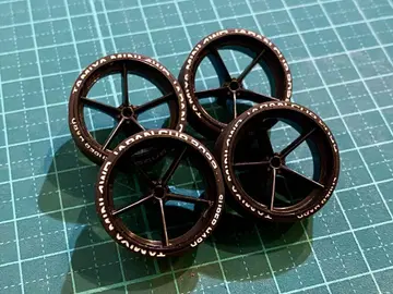 미니 사륜구동 페라 타이어 약 25.5mm 슈퍼 하드