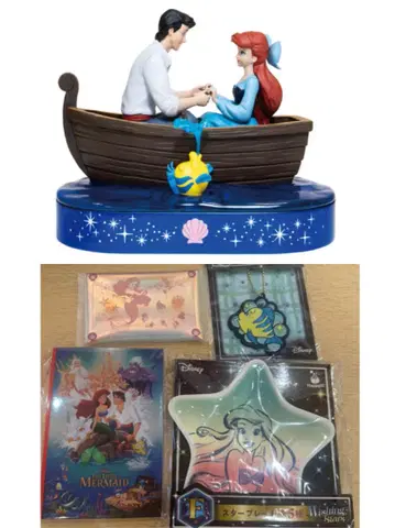 디즈니 해피 복권 아리엘 세트 Disney Wishing Stars