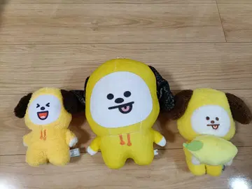 치미 봉제 인형 3개 세트