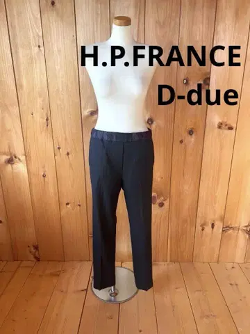 D-due/데듀에/아쉬페프랑스/팬츠/40/블랙/스페인산