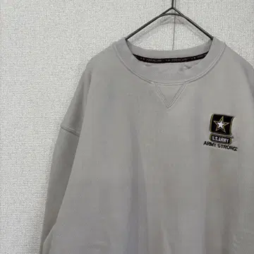 미국 빈티지 의류 맨투맨 US ARMY 자수 L 2792