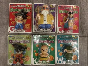 드래곤볼 컬렉션 소프트 비닐 피규어 vol 1&2 전 6종 컴프