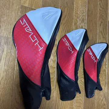 스텔스 2 정품 골프헤드커버 드라이버 x 1개 FWx 1개 UT x 1개