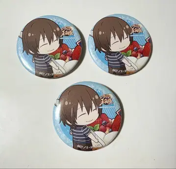 후지 슈스케 애니메이트 카페 캔뱃지 3개 세트