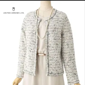 UNITED ARROWS 트위드 긴팔 가디건