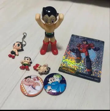 철완 아톰 피규어 캔뱃지 카드 7개 세트 묶음 판매