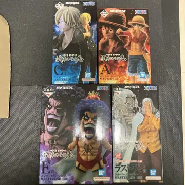 원피스 제일복권 MASTERLISE 피규어 세트