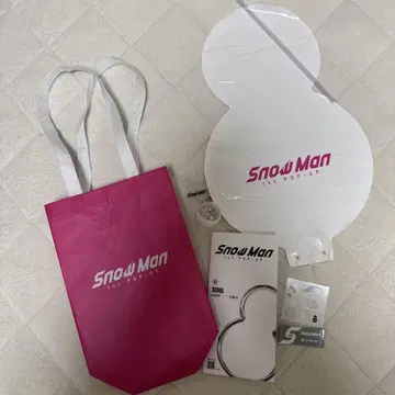 SnowMan 한국 팝업 입장 혜택 6종 세트