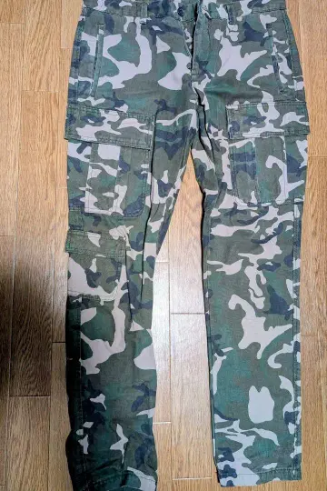 ZARA MAN 카모플라쥬 카고 팬츠 EUR 42