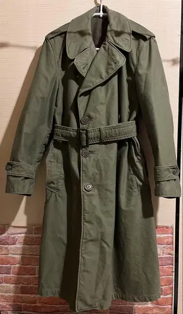 미군 실물 밀리터리 코트 S-S OG-107