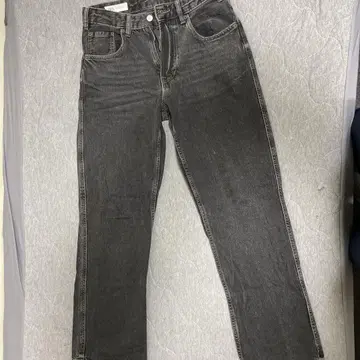 ZARA 블랙 스트레이트 청바지