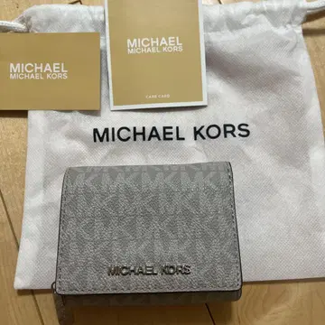 MICHAEL KORS 접이식 지갑 그레이 새상품