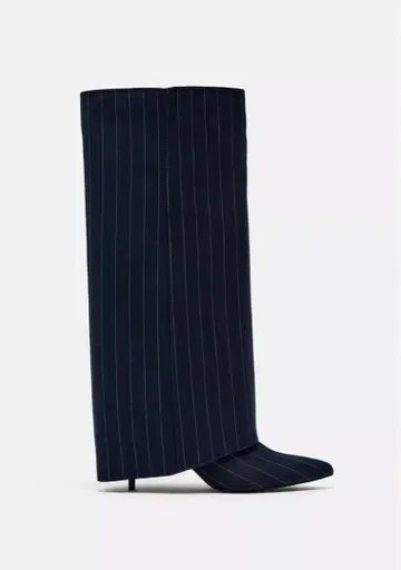 패브릭 하이힐 니하이 부츠 ZARA