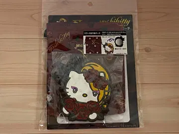 미사용 yoshikitty 요시키티 거울 포함 복조리 파우치 빨간색