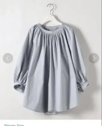 steven alan COTTON GATHER BLOUSE/블라우스