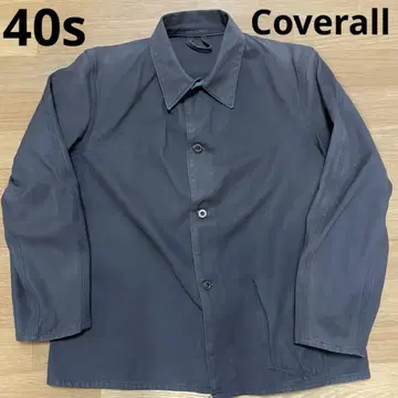 빈티지 1940s 덕 커버올 초아 자켓 vintage