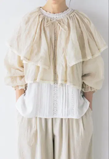 카즈미 x 사만사 모스2 케이프 포함 볼레로