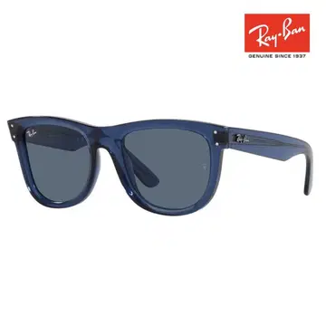 미사용품 Ray-Ban WAYFARER REVERSE 다크 블루