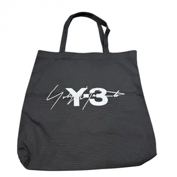 Y-3 블랙 토트백