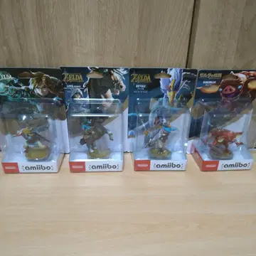 젤다의 전설 amiibo 피규어 4체 세트