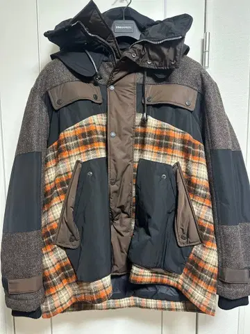 새상품 디스퀘어드 DSQUARED2 다운 자켓 48 정가 44만 엔