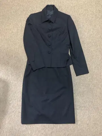 유치원 면접 수트 네이비