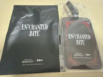 ENHYPEN 애프터눈 티 러기지 택 CHANTED BITE