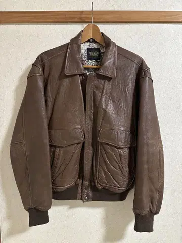 AVIREX TYPE G-1 가죽 플라이트 자켓