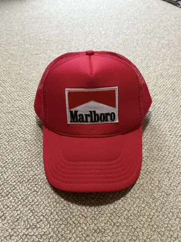 Marlboro 메쉬 캡 레드